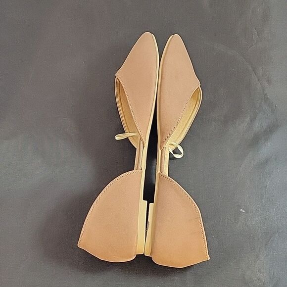 BRAND NEW LYNX POINTED TOE D'ORSAY SLIP ON WOMEN"S FLAT SHOE - Picture 8 of 15